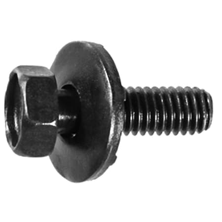 Auveco 6-1.0 X 20MM IND HEX W/SEMS MACH SCREW - PHOS5, 25PK 12322
